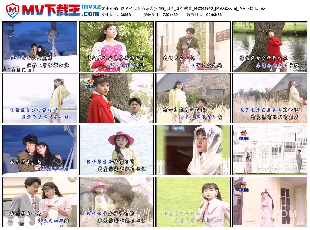 佚名-有真情有活力(人物)_国语_流行歌曲_MC301940